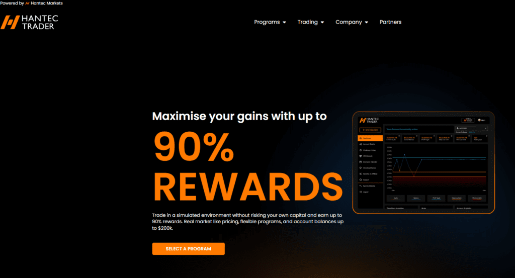 Hantec Trader - Firm Review 2 JoinProp Part of the Famous Hantec Group A wide range of asset classes Scale up at no additional cost, up to $200K Tight spreads and real market like conditions Instant Funding