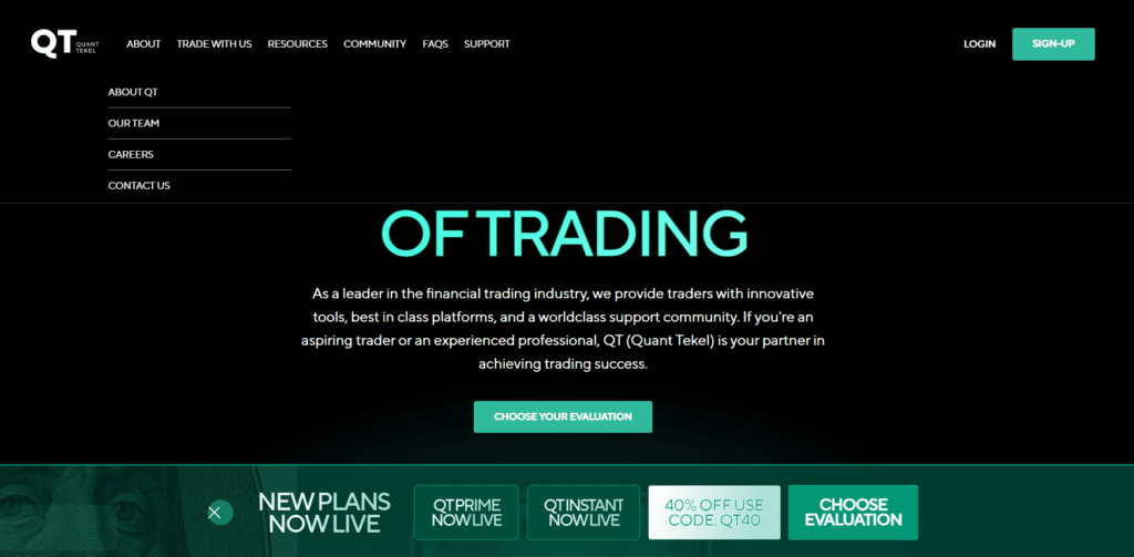 JoinProp Adaptable strategies to suit every trading style Premium tools designed for aspiring traders Exceptional customer support from a devoted team Profit splits paid super fast Diverse account options to match all traders needs