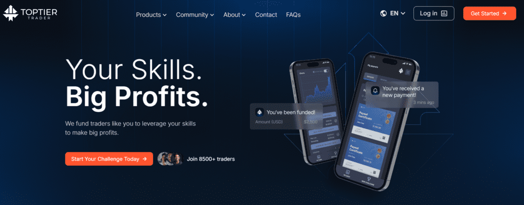 JoinProp 24/7 Payouts Educational resources and community support Customizable challenge parameters for different trading styles Backed by an independent third-party Liquidity Provider 24/7 Custoner Support