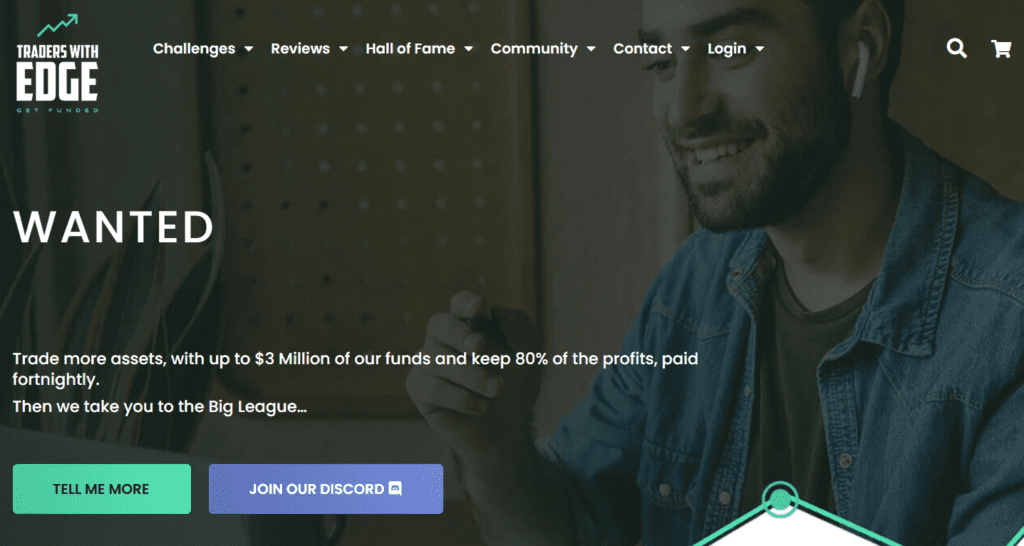 Traders with Edge - Firm Review 2 JoinProp Premium coaching boosts market proficiency Quick account setup in minutes Global markets accessible through app Secure investing with virtual capital Stellar tools for chart analysis