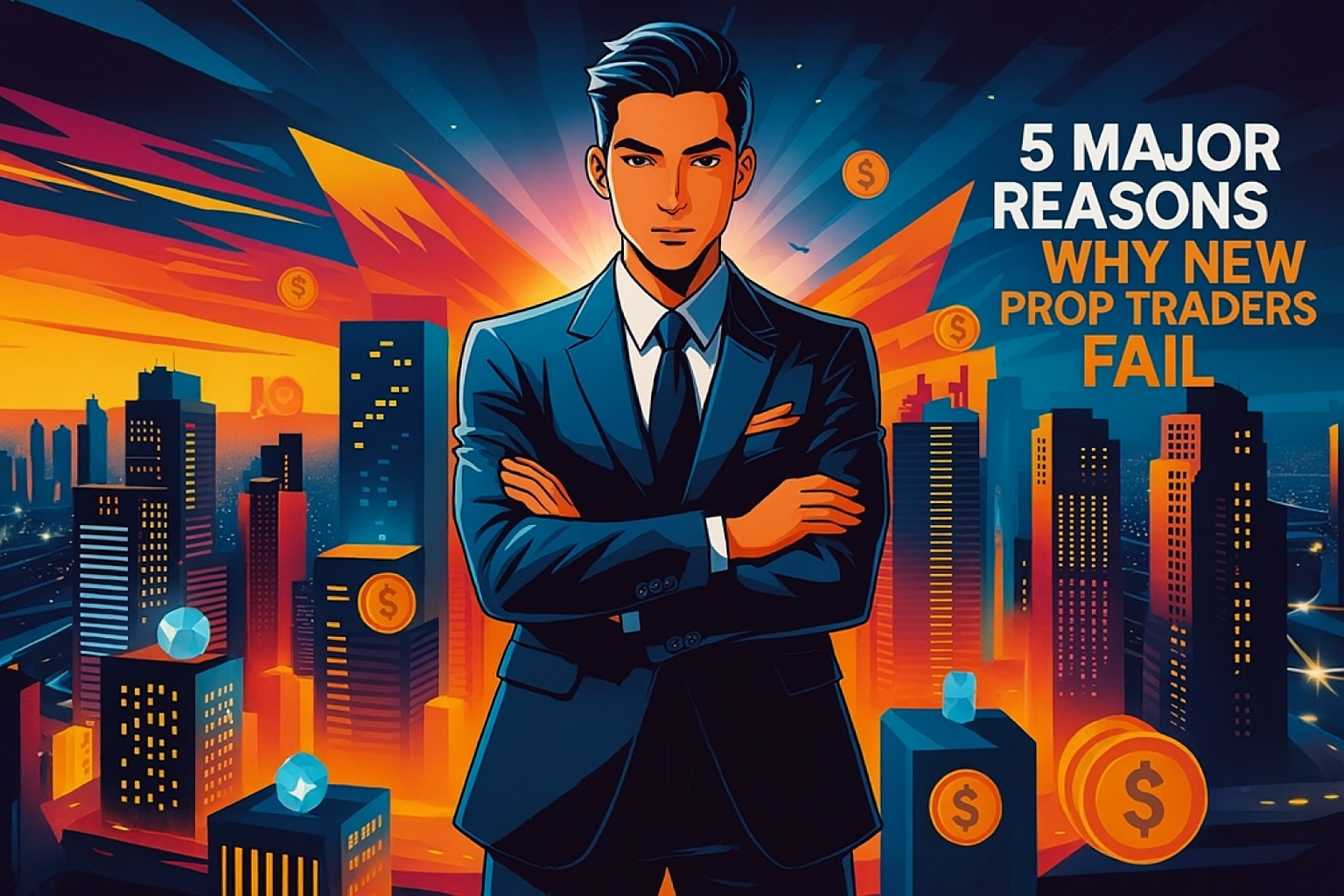5 Major Reasons Why New Prop Traders Fail 1 JoinProp Proprietary trading, or prop trading, offers tremendous opportunities for traders to access significant capital and potentially earn substantial profits without risking their own money. Yet, despite the allure, the hard truth remains: the majority of new prop traders fail within their first year. Understanding why these failures occur is crucial for anyone looking to succeed in this challenging but rewarding field.