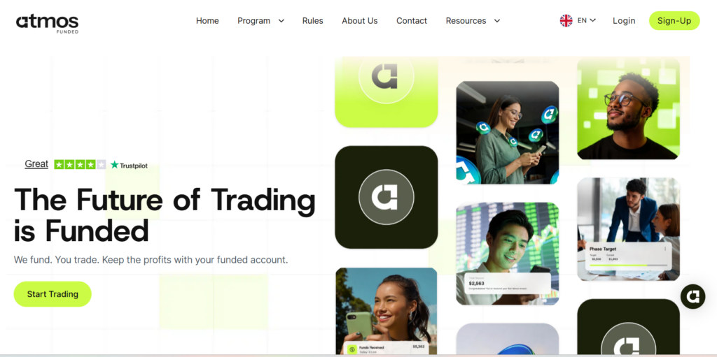 AtmosFunded 2 JoinProp Rapid funding in just days Generous profit splits for traders Flexible rules support trading styles Advanced platforms and tools available Scaling opportunities boost earning potential