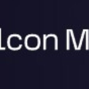 Falcon Markets logo on dark background