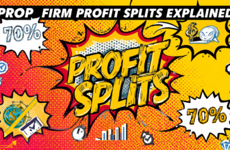 Prop Firm Profit Splits Explained 2026 (90/10, 80/20, Scaling)