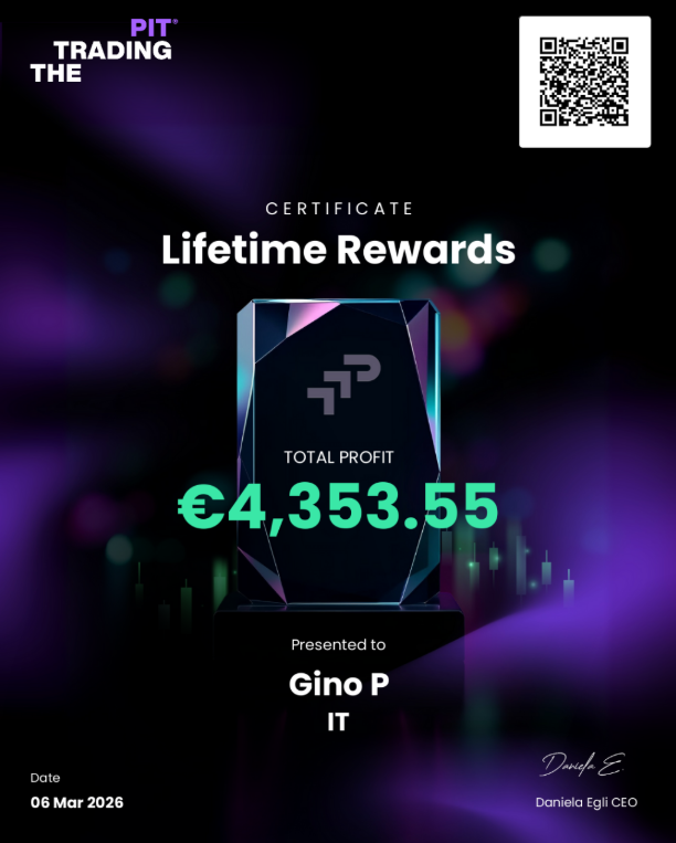 Gino Petrigni The Trading Pit funded certificate