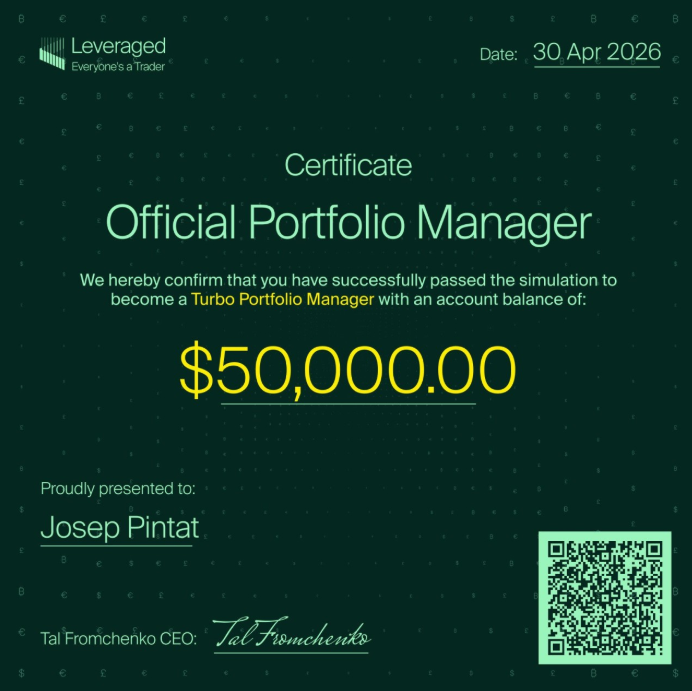 Josep Pintat certificate