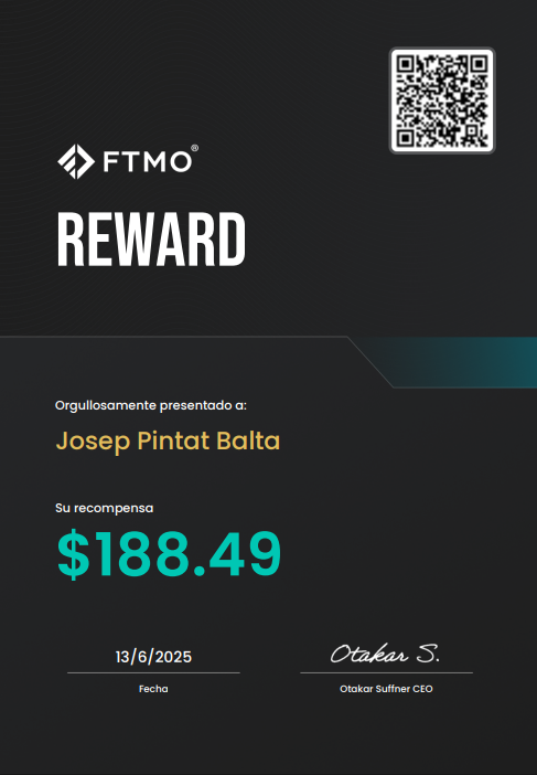 Josep Pintat certificate