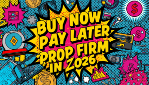 JoinProp Buy Now Pay Later prop trading in 2026 explained: pay a small fee now and the rest when you pass. How BNPL prop firms work, how they differ from Klarna and Affirm, plus pros, cons and FAQ.