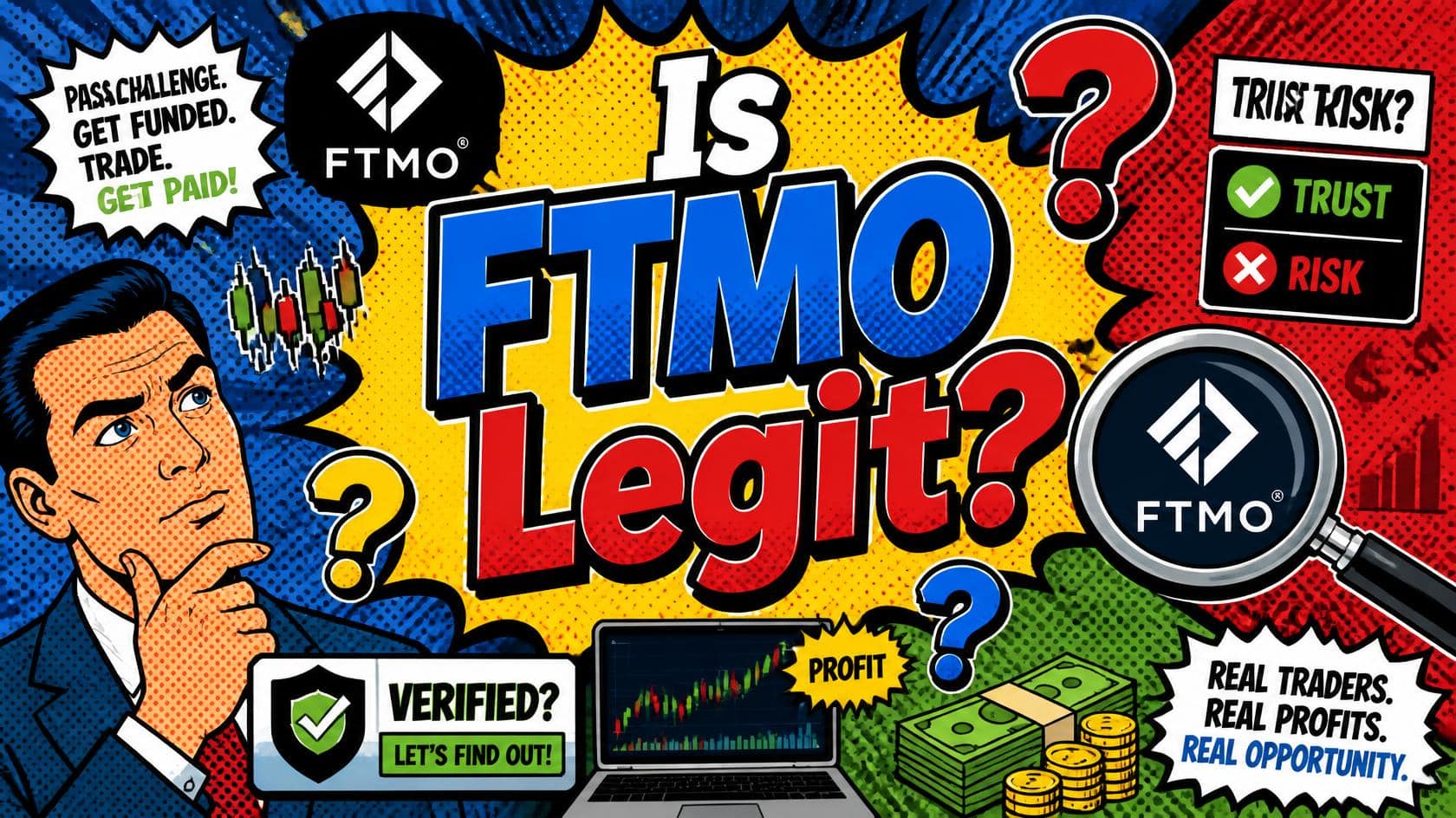 JoinProp Yes. FTMO is one of the most established proprietary trading firms, and across the 25 funded traders JoinProp has interviewed who traded with FTMO, every one confirmed passing FTMO's evaluation and managing a live funded account. Their accounts are published under their own names, with certifications and payout screenshots shown in 15 of the interviews below.