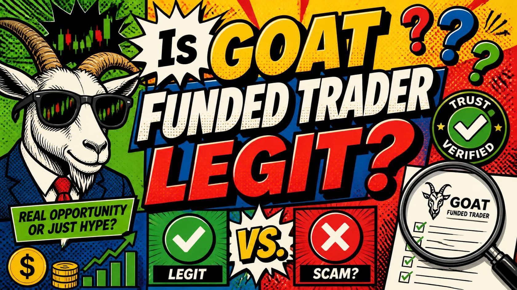 JoinProp Yes. Goat Funded Trader is a genuine proprietary trading firm, and across the 4 funded traders JoinProp has interviewed who traded with Goat Funded Trader, every one confirmed passing its evaluation and managing a live funded account. Their accounts are published under their own names, with certifications shown in 4 of the interviews below.