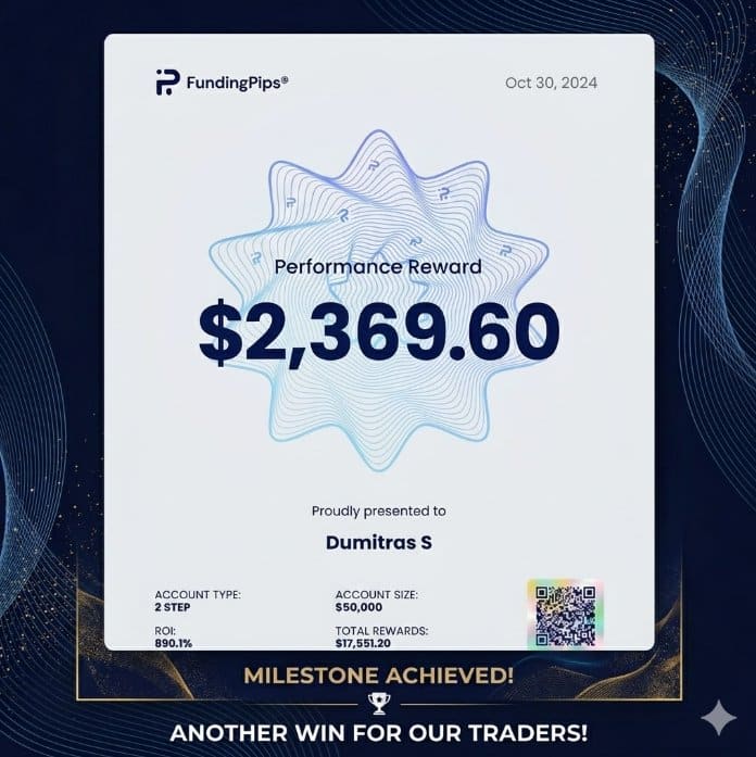 Silviu Dumitraș payout certificate