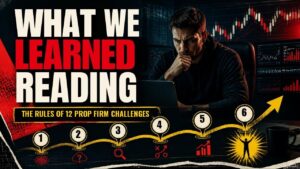 Prop firm challenge rules guide illustration