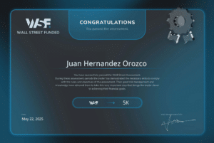 Juan Esteban Hernández Orozco prop firm account proof