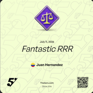 Juan Esteban Hernández Orozco The5ers Fantastic RRR achievement