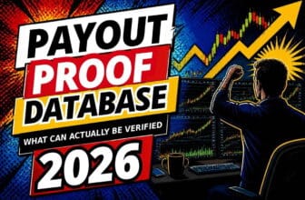 Payout Proof Database 2026 banner with the strapline What Can Actually Be Verified